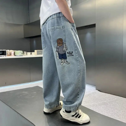 Boys' Fashionable Trend Denim Pants