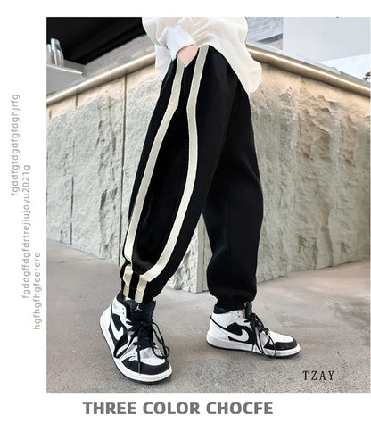 Teen Boys’ Spring Autumn School Trousers
