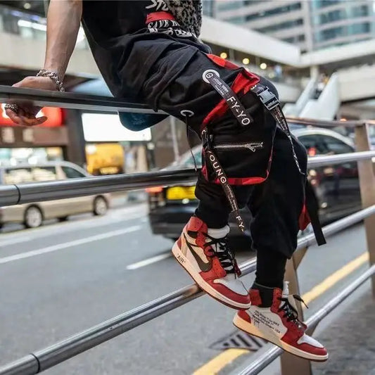 Urban Lettered Track Jogger Pants