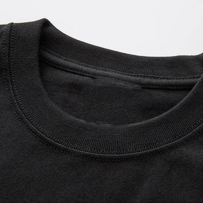Harajuku Black White Sushi Graphic Tee