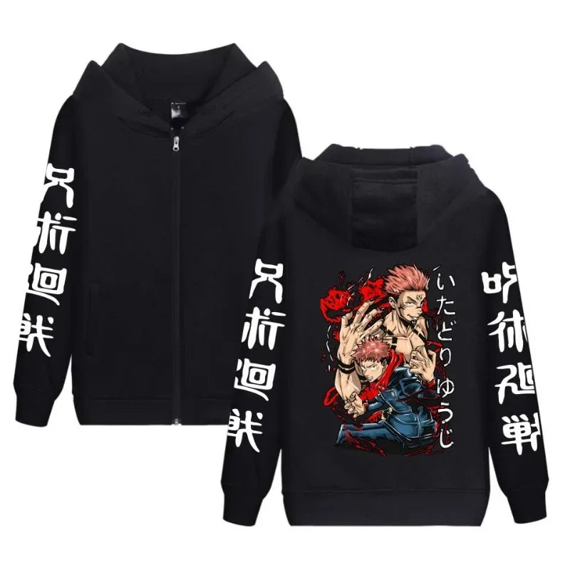 Jujutsu Kaisen Gojo Oversized Streetwear Hoodie