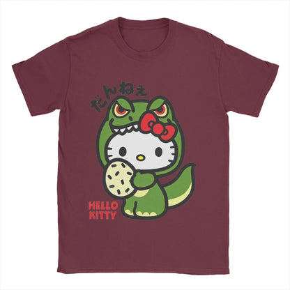 Cute Hello Kitty Japan Dino Shirt