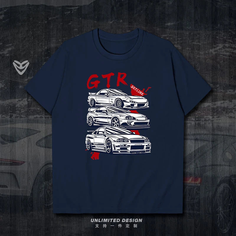 Skyline GTR Graphic Print Car Shirt