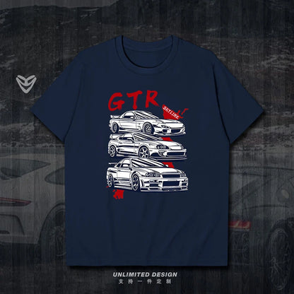 Skyline GTR Graphic Print Car Shirt