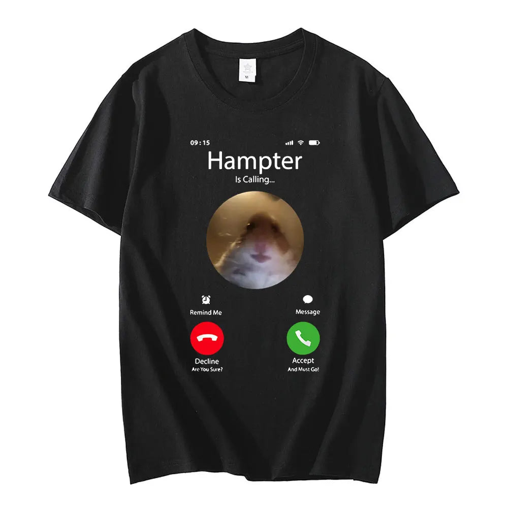 Dank Meme Hampter Oversized Streetwear Tee