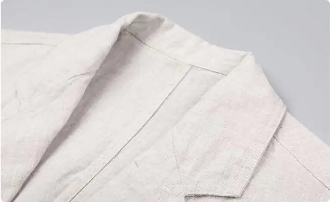 Fashion Coat Linen Blaze