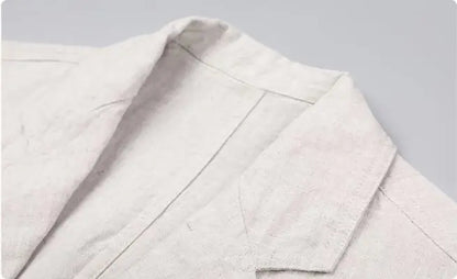 Fashion Coat Linen Blaze