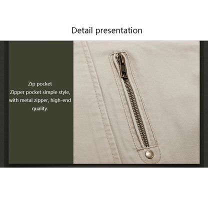 Casual Windproof Outdoor Multi-Pocket Jacket