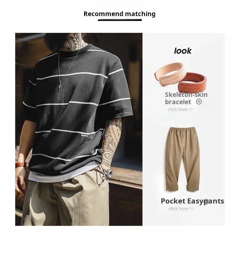 Loose Fit Crew Neck Versatile Classic Tops