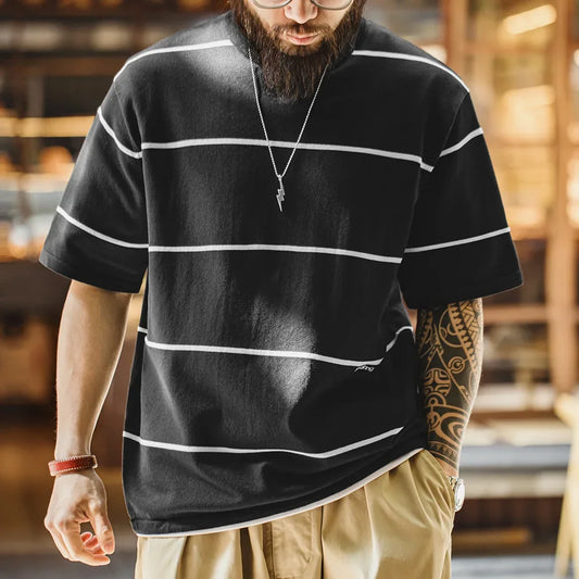 Loose Fit Crew Neck Versatile Classic Tops