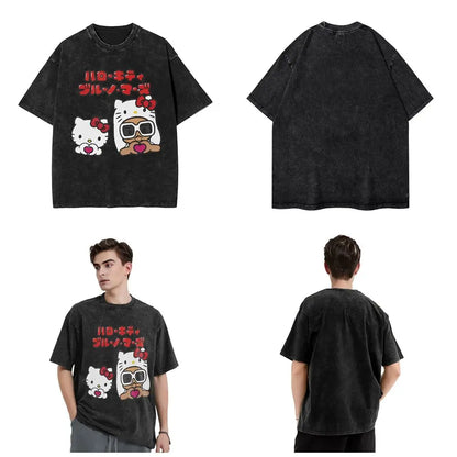 Hello Kitty Bruno Mars Cotton Shirt