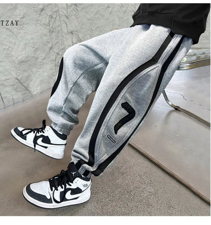 Teen Boys’ Spring Autumn School Trousers