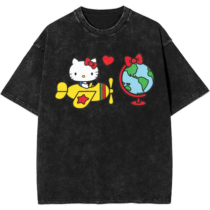 Hello Kitty Bruno Mars Cotton Shirt