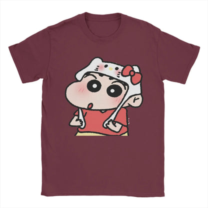 Men’s 100% Cotton Shin-Chan Crew Tee