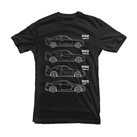 Japanese GTR Skyline Drift Fans Tee