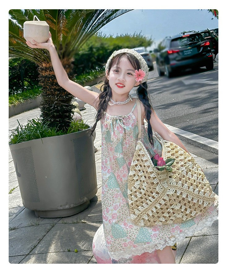 Western Style Suspender Dress