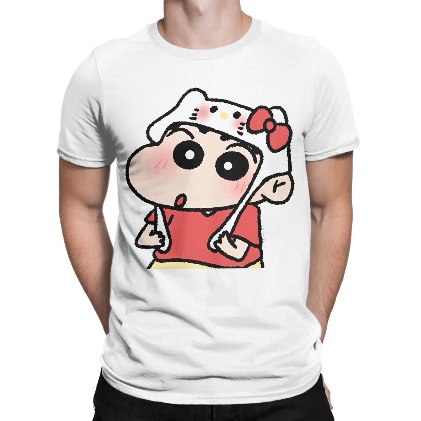 Men’s 100% Cotton Shin-Chan Crew Tee
