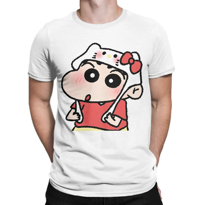 Men’s 100% Cotton Shin-Chan Crew Tee