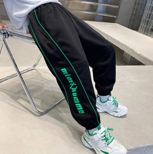 Sporty Drawstring Sweatpants Men
