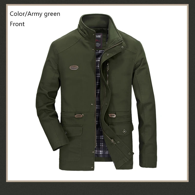 Casual Windproof Outdoor Multi-Pocket Jacket