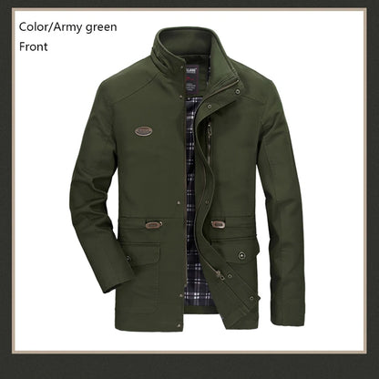 Casual Windproof Outdoor Multi-Pocket Jacket