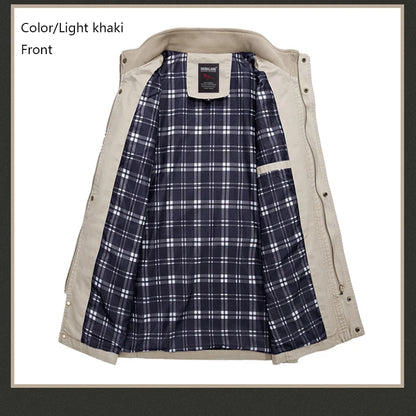 Casual Windproof Outdoor Multi-Pocket Jacket