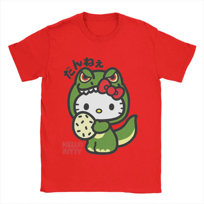 Cute Hello Kitty Japan Dino Shirt