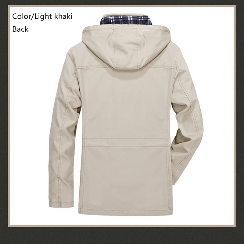 Casual Windproof Outdoor Multi-Pocket Jacket