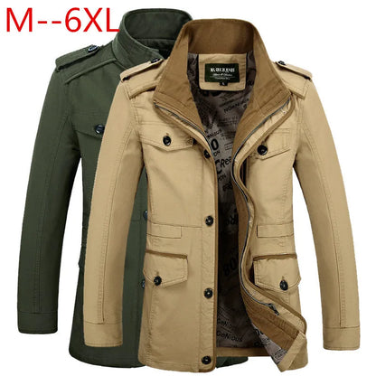 Men’s Cotton Trench Coat