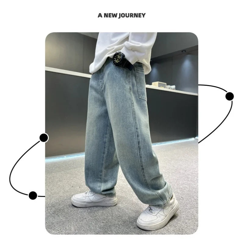 Denim Trousers Jeans Teenager