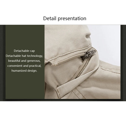 Casual Windproof Outdoor Multi-Pocket Jacket