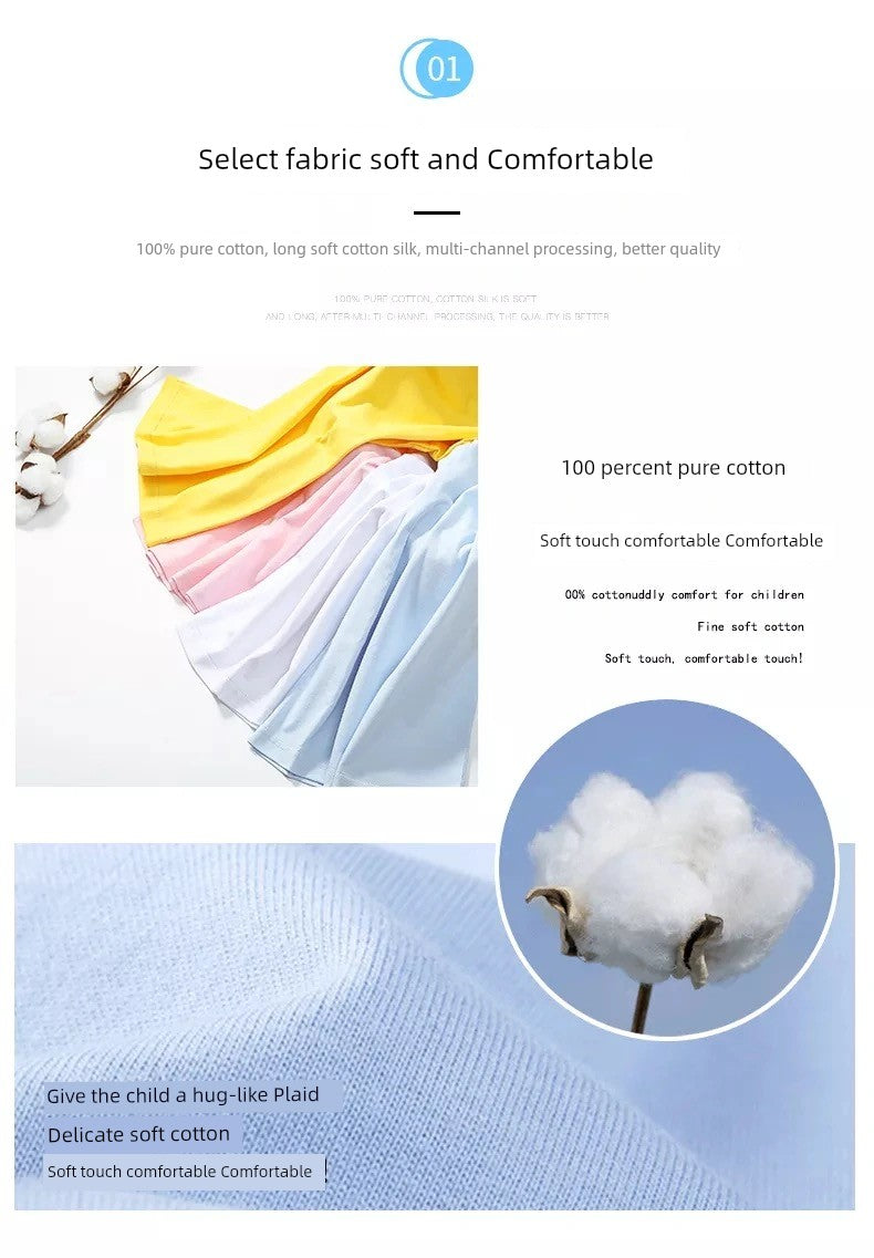Girl Short Sleeve Leisure 2 Pieces