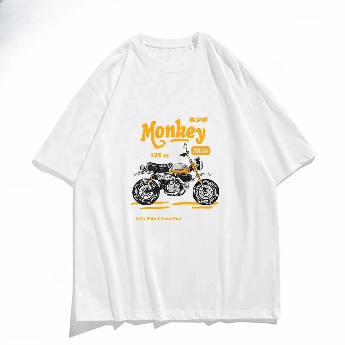 Vintage Japanese Motorcycle Printed Tee Unisex