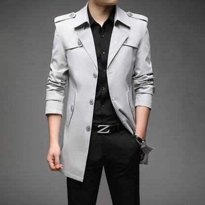 Spring Casual Windbreaker Outerwear Jacket