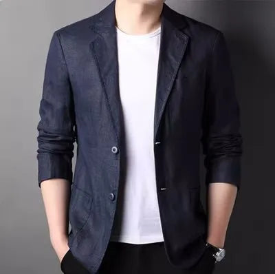 Fashion Coat Linen Blaze