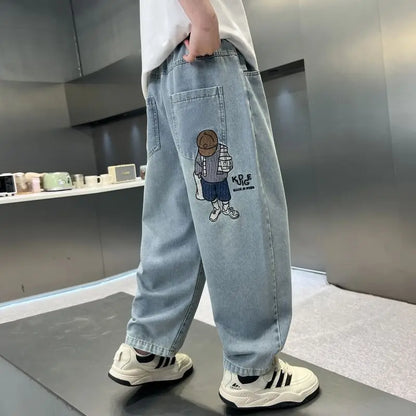 Boys' Fashionable Trend Denim Pants