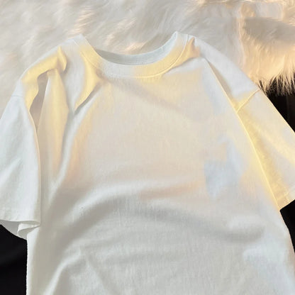 Eating Melons Cats Funny Oversized Tee
