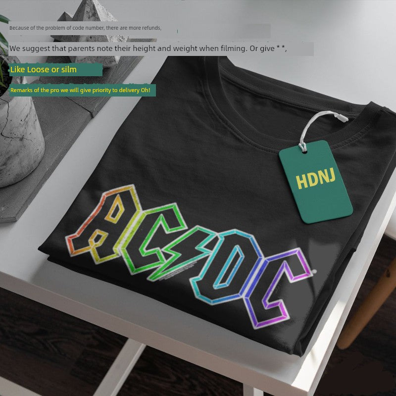 Simple Retro Sushi American Streetwear Youth Tee