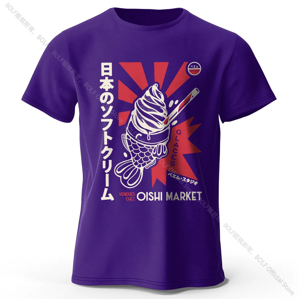 Japanese Foodie Cotton Unisex Graphic Tee
