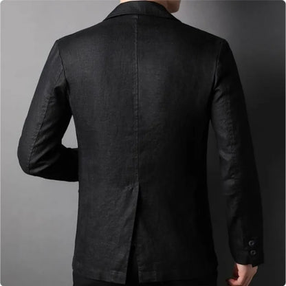 Fashion Coat Linen Blaze