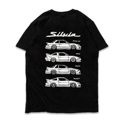 Silvia S13 Drift Racing Graphic T-shirt