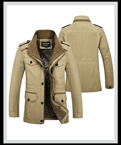 Men’s Cotton Trench Coat