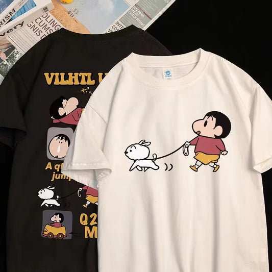 High-Quality Japanese Anime Graphic Cotton Tee