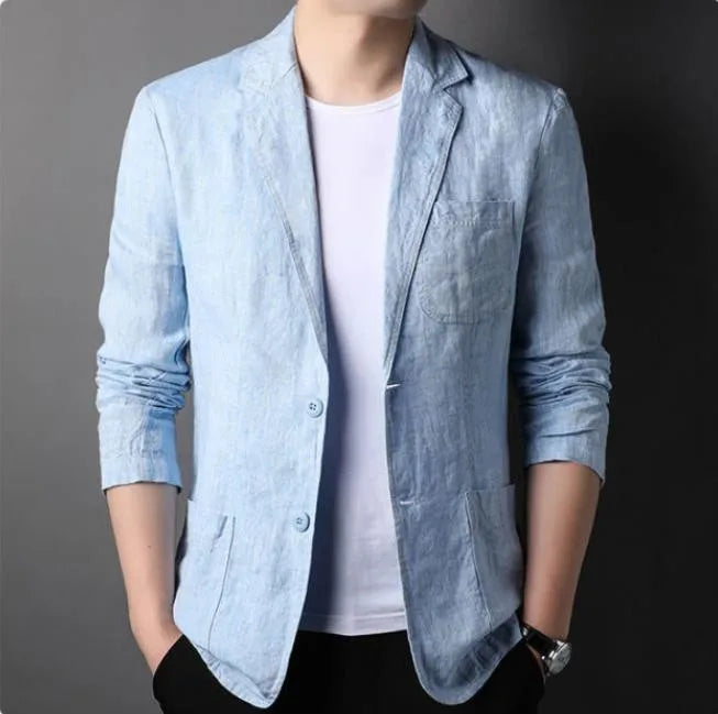 Fashion Coat Linen Blaze