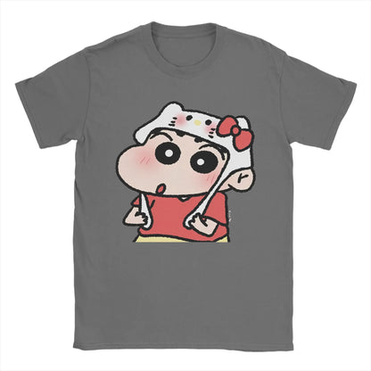 Men’s 100% Cotton Shin-Chan Crew Tee