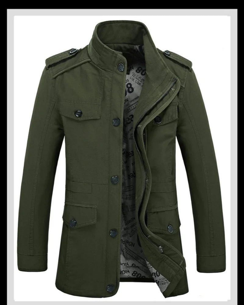 Men’s Cotton Trench Coat