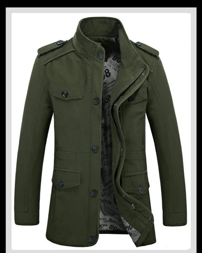 Men’s Cotton Trench Coat