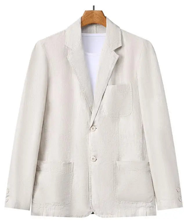Fashion Coat Linen Blaze
