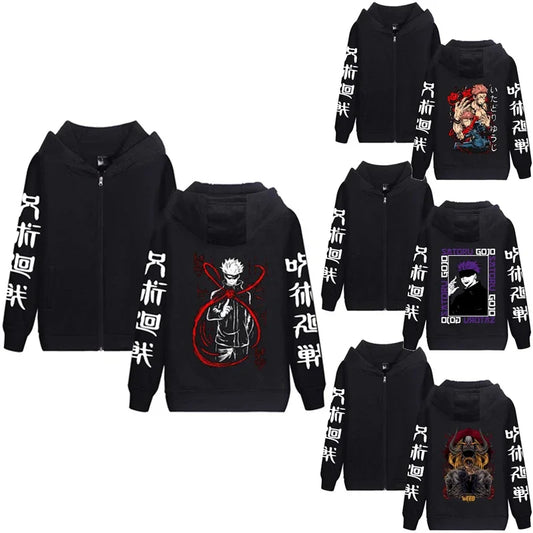 Jujutsu Kaisen Gojo Oversized Streetwear Hoodie