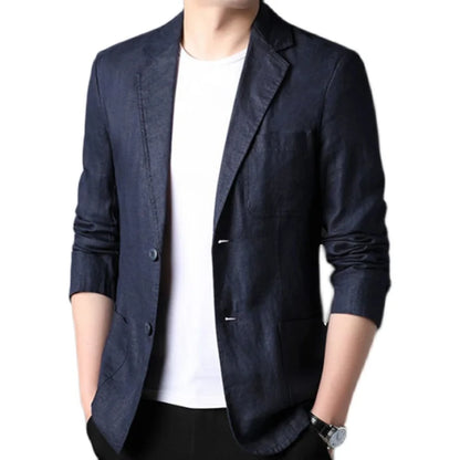 Fashion Coat Linen Blaze